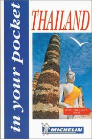 Cover of: Michelin In Your Pocket Thailand, 1e (In Your Pocket) | Michelin Travel Publications