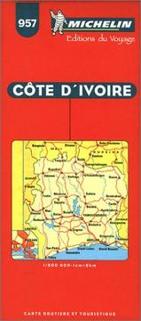 Ivory Coast Map by Michelin Travel Publications, Pneu Michelin (Firm), Michelin Editions Du Voyage