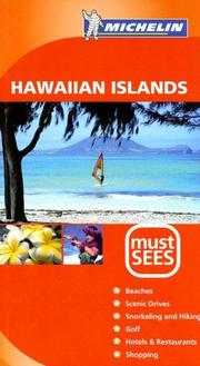 Cover of: Michelin Must Sees Hawaiian Islands by Diane Bair, Pamela Wright