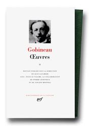 Cover of: Gobineau : Oeuvres, tome 2