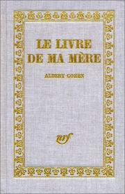 Cover of: Le livre de ma mère