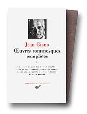 Cover of: Œuvres romanesques complètes. by Jean Giono