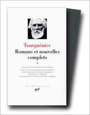 Cover of: Romans et nouvelles complets