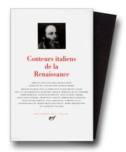Cover of: Conteurs italiens de la Renaissance