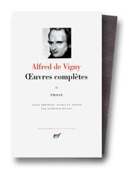 Cover of: Vigny : Oeuvres complètes, tome 2