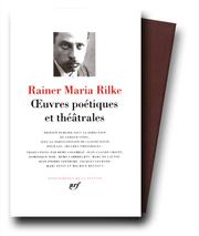 Cover of: Rainer Maria Rilke  by Rainer Maria Rilke