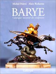 Cover of: Barye