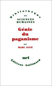 Cover of: Génie du paganisme