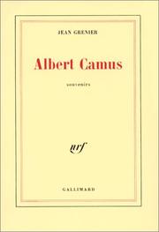Cover of: Albert Camus by Jean Grenier