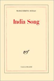 Cover of: India Song by Marguerite Duras