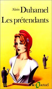 Cover of: Les Prétendants by Alain Duhamel