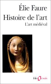 Cover of: Histoire de l'art