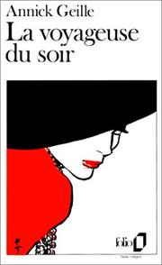 Cover of: La Voyageuse Du Soir