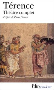 Cover of: Théâtre complet