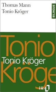 Cover of: Tonio Kröger by Thomas Mann, Nicole Taubes