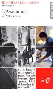 Cover of: Jean-Pierre Leduc-Adine présente L'assommoir d'Emile Zola.