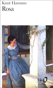 Cover of: Rosa by Knut Hamsun, Knut Hamsun