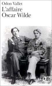 Cover of: L'affaire Oscar Wilde