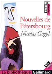 Cover of: Nouvelles de Petersbourg by Николай Васильевич Гоголь