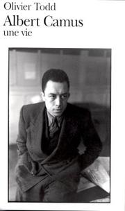 Cover of: Albert Camus by Olivier Todd