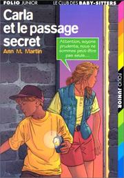 Cover of: Carla et le passage secret by Ann M. Martin