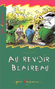 Cover of: Au Revoir, Blaireau