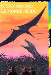 Cover of: Le monde perdu by Arthur Conan Doyle