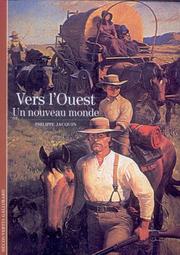Cover of: Vers l'ouest by Philippe Jacquin
