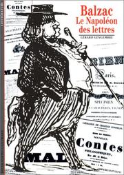 Cover of: Balzac by Gerard Gengembre