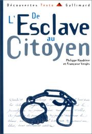 Cover of: De l'esclave au citoyen