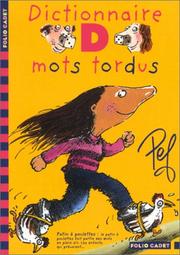 Cover of: Dictionnaire des mots tordus