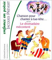 Cover of: Chansons pour chanter à tue-tête et à cloche-pied