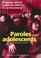 Cover of: Paroles pour adolescents ou le Complexe du homard