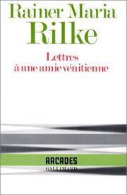 Cover of: Lettres à une amie vénitienne