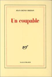 Cover of: Un coupable