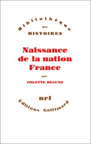 Cover of: Naissance de la nation France