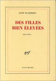 Cover of: Des filles bien élevées: nouvelles