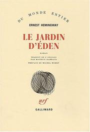 Cover of: Le jardin d'Eden by Ernest Hemingway