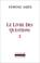 Cover of: Le livre des questions