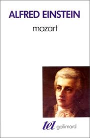 Cover of: Mozart by Alfred Einstein