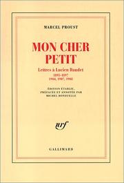 Mon cher petit by Marcel Proust