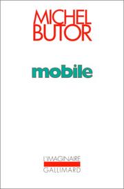 Cover of: Mobile by Michel Butor, Michel Butor