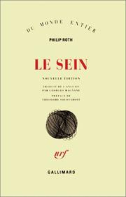 Cover of: Le Sein by Philip Roth, Philip Roth