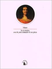 Cover of: Vie de Molière: avec de petits sommaires de ses pièces