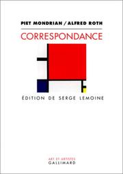 Correspondance by Piet Mondrian