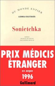 Cover of: Sonietchka