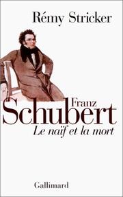 Cover of: Franz Schubert by Rémy Stricker
