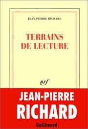 Cover of: Terrains de lecture