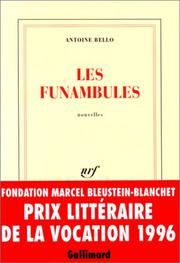 Cover of: Les funambules: nouvelles