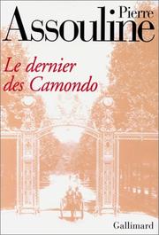 Cover of: Le dernier des Camondo by Pierre Assouline